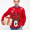 LC Waikiki Crew Neck Long Sleeve Printed Men's Knitwear Sweater