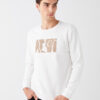 LC Waikiki Crew Neck Long Sleeve Printed Men's Sweatshirt