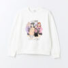 LC Waikiki Crew Neck Printed Long Sleeve Girl's Sweatshirt