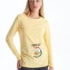 LC Waikiki Crew Neck Printed Maternity T-Shirt