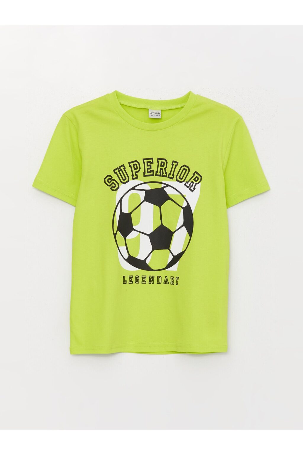 LC Waikiki Crew Neck Printed Short Sleeve Boy's T-Shirt