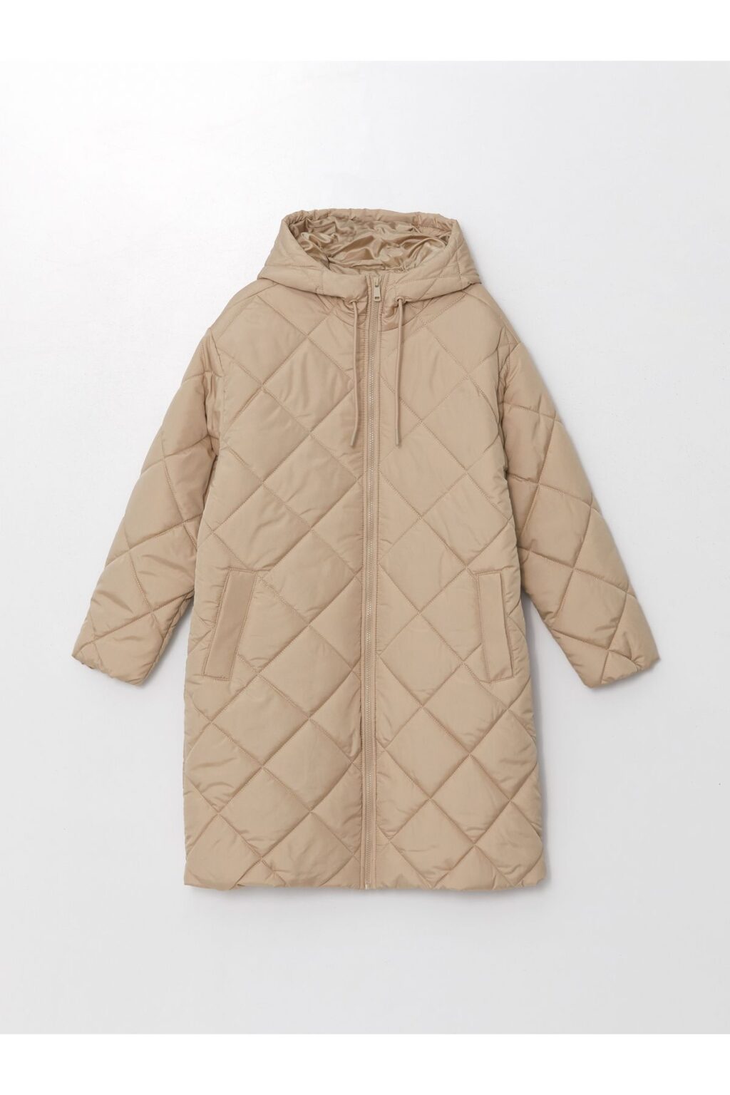 LC Waikiki Hooded Quilted Women's Puffer Coat