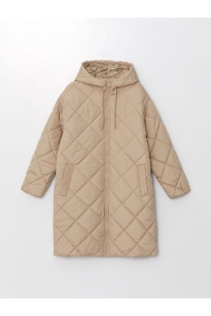 LC Waikiki Hooded Quilted Women's Puffer Coat