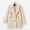 LC Waikiki Jacket Collar Women's Plush Coat