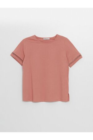 LC Waikiki LCW Crew Neck Plain Short Sleeve Women's T-Shirt