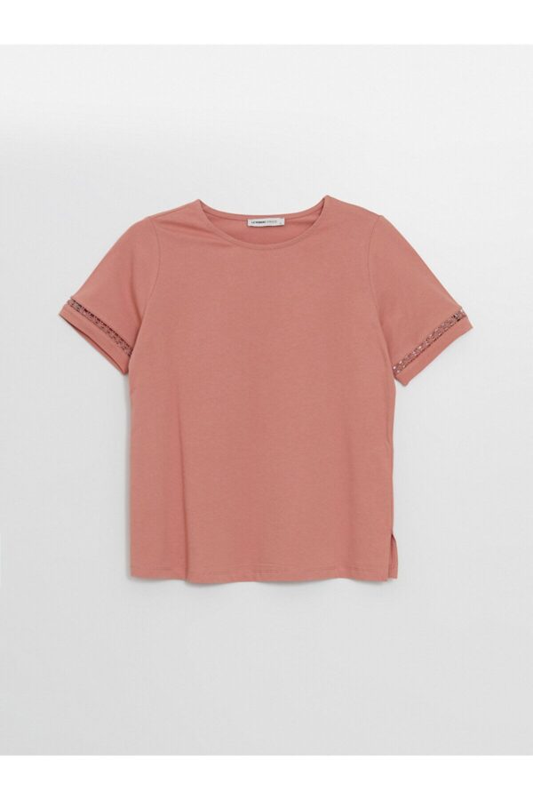 LC Waikiki LCW Crew Neck Plain Short Sleeve Women's T-Shirt