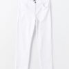 LC Waikiki LCW Kids Buxe White Adjustable Waist Elastic Boy Trousers
