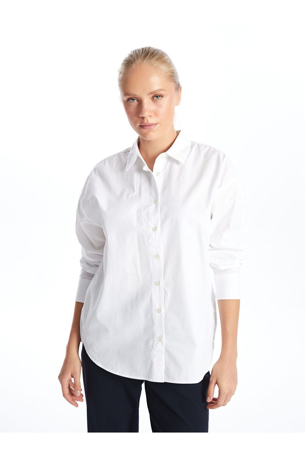 LC Waikiki Lcwk Plain Long Sleeve Women's Shirt