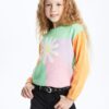 LC Waikiki Lw - Crew Neck Patterned Long Sleeve Girl's Knitted Sweater