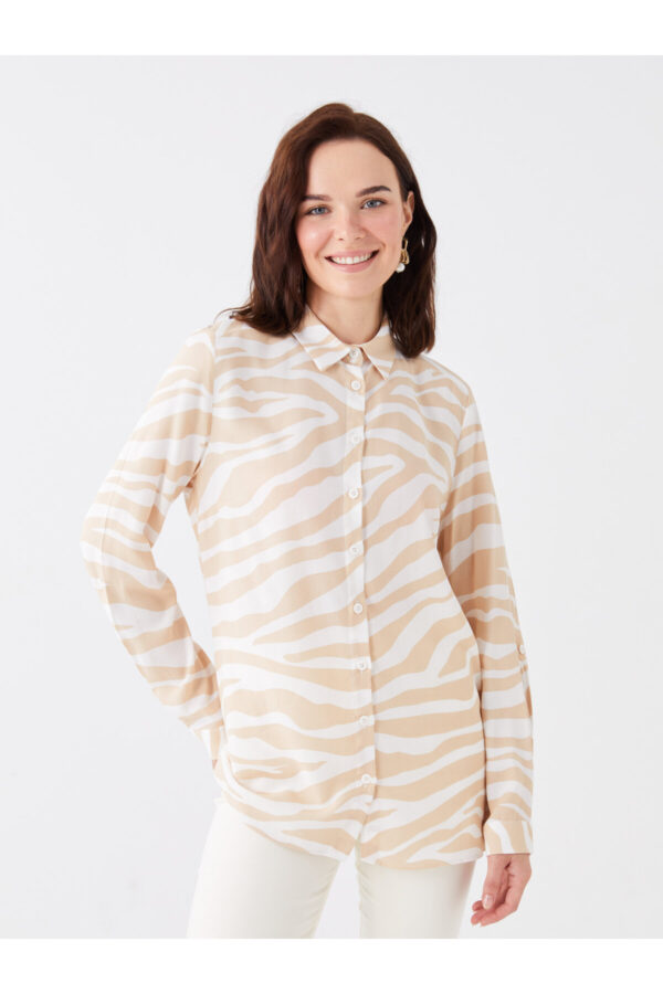 LC Waikiki Patterned Long Sleeve Women's Shirt