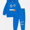 LC Waikiki Printed Long Sleeve Baby Boy Hoodie and Sweatpants 2-Set