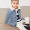 LC Waikiki Shirt Collar Jean Jacket for Baby Boy