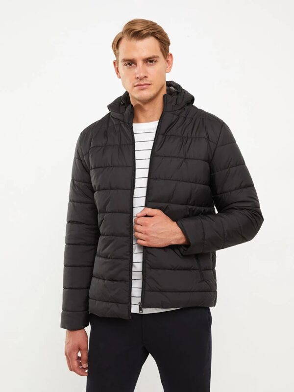 LC Waikiki Standard Mold Hooded Men's Puffer Coat