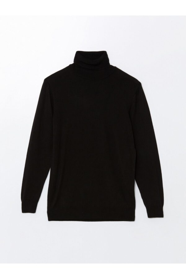 LC Waikiki Turtleneck Long Sleeve Men's Knitted Sweater -