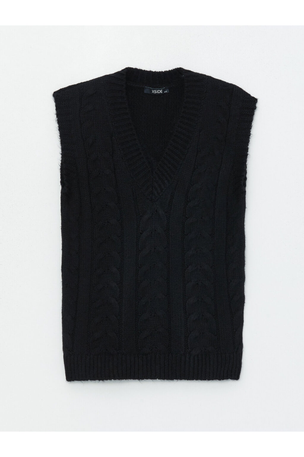 LC Waikiki V-Neck Self-Patterned Women's Knitwear Sweater