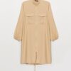 LC Waikiki Women's High Neck Straight Long Sleeve Tunic