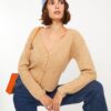 LC Waikiki Women's V-Neck Knitwear Cardigan