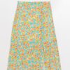 LC Waikiki Women's Zippered Waist Floral Skirt