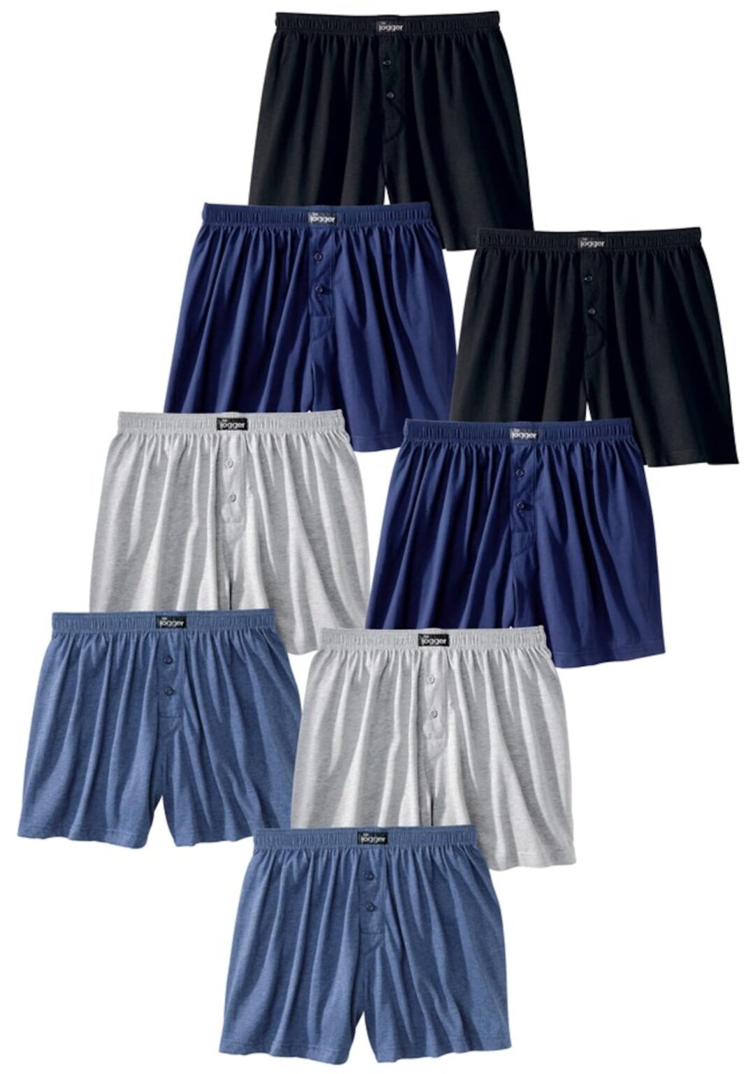LE JOGGER Boxeralsók  kék / szürke / fekete