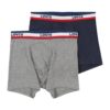 LEVI'S ® Alsónadrág  kék / szürke melír / fehér-hu