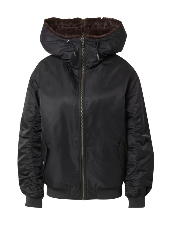 LEVI'S ® Átmeneti dzseki 'Oversized Hooded Jacket'  fekete-Hungary