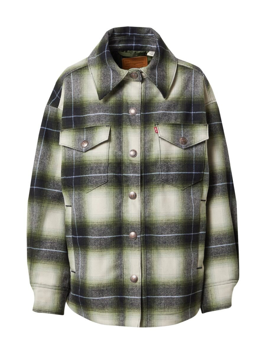 LEVI'S ® Átmeneti dzseki  pasztellzöld / világoszöld / fekete-hu
