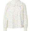 LEVI'S ® Blúz 'Karina Collar Blouse'  világoskék / sárga / fehér-hu