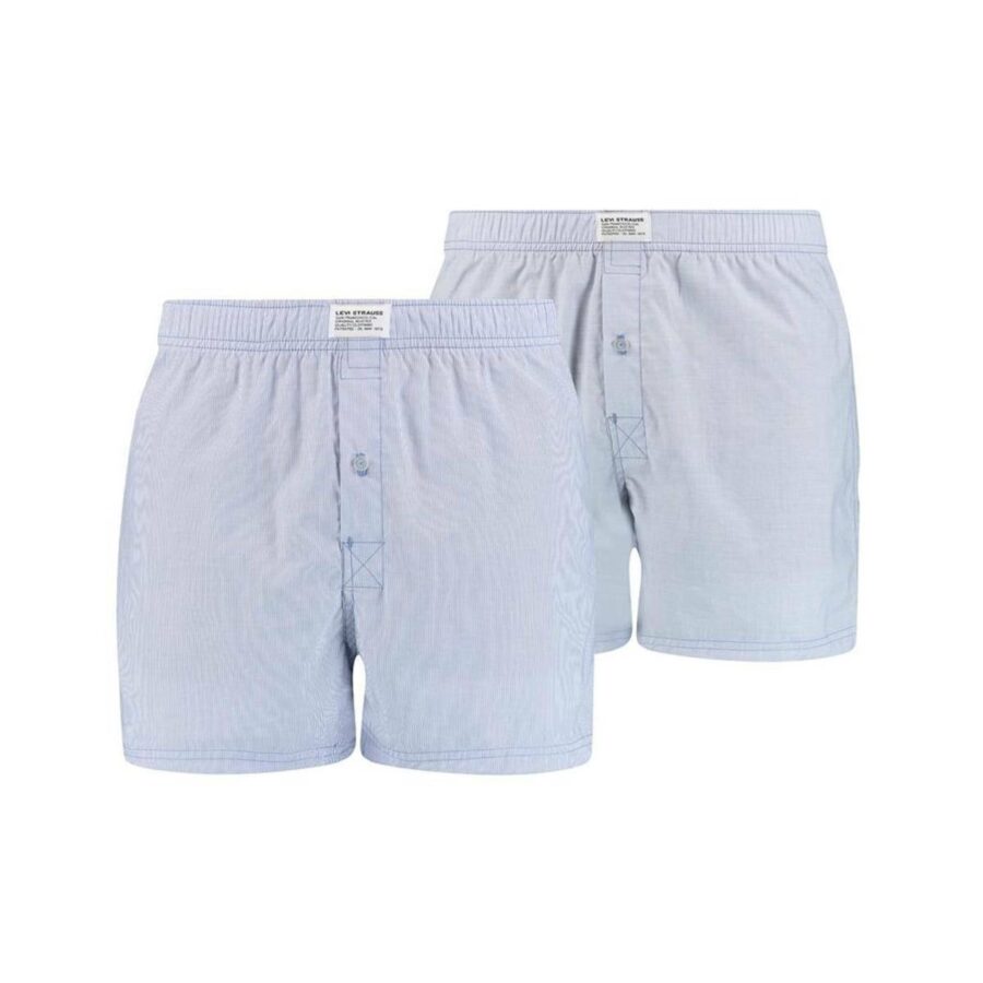 LEVI'S ® Boxeralsók  azúr / fehér-hu