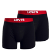 LEVI'S ® Boxeralsók  kárminvörös / fekete / fehér-Hungary