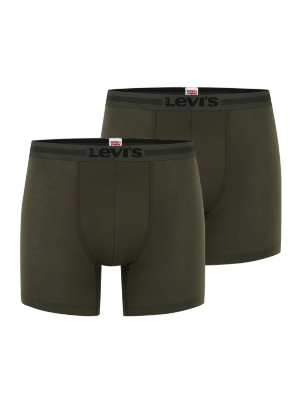 LEVI'S ® Boxeralsók  khaki / fekete-Ár