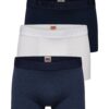 LEVI'S ® Boxeralsók  sötétkék / kék melír / fehér-hu
