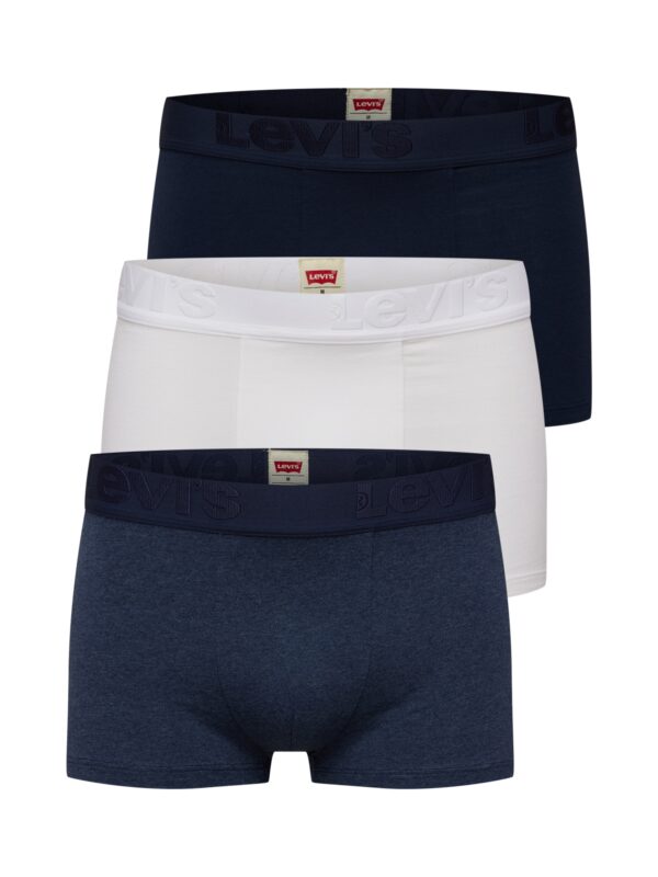 LEVI'S ® Boxeralsók  sötétkék / kék melír / fehér-hu