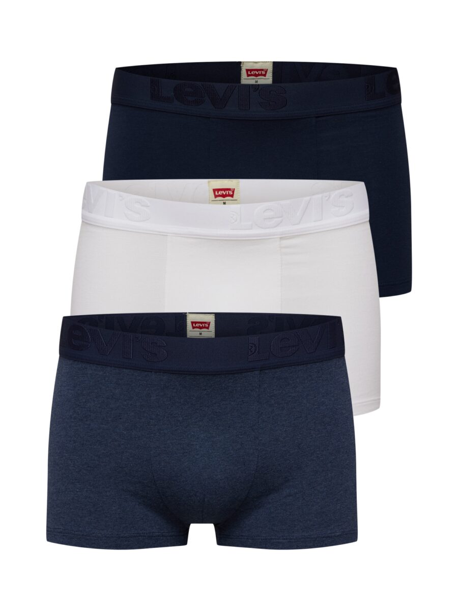 LEVI'S ® Boxeralsók  sötétkék / kék melír / fehér-hu