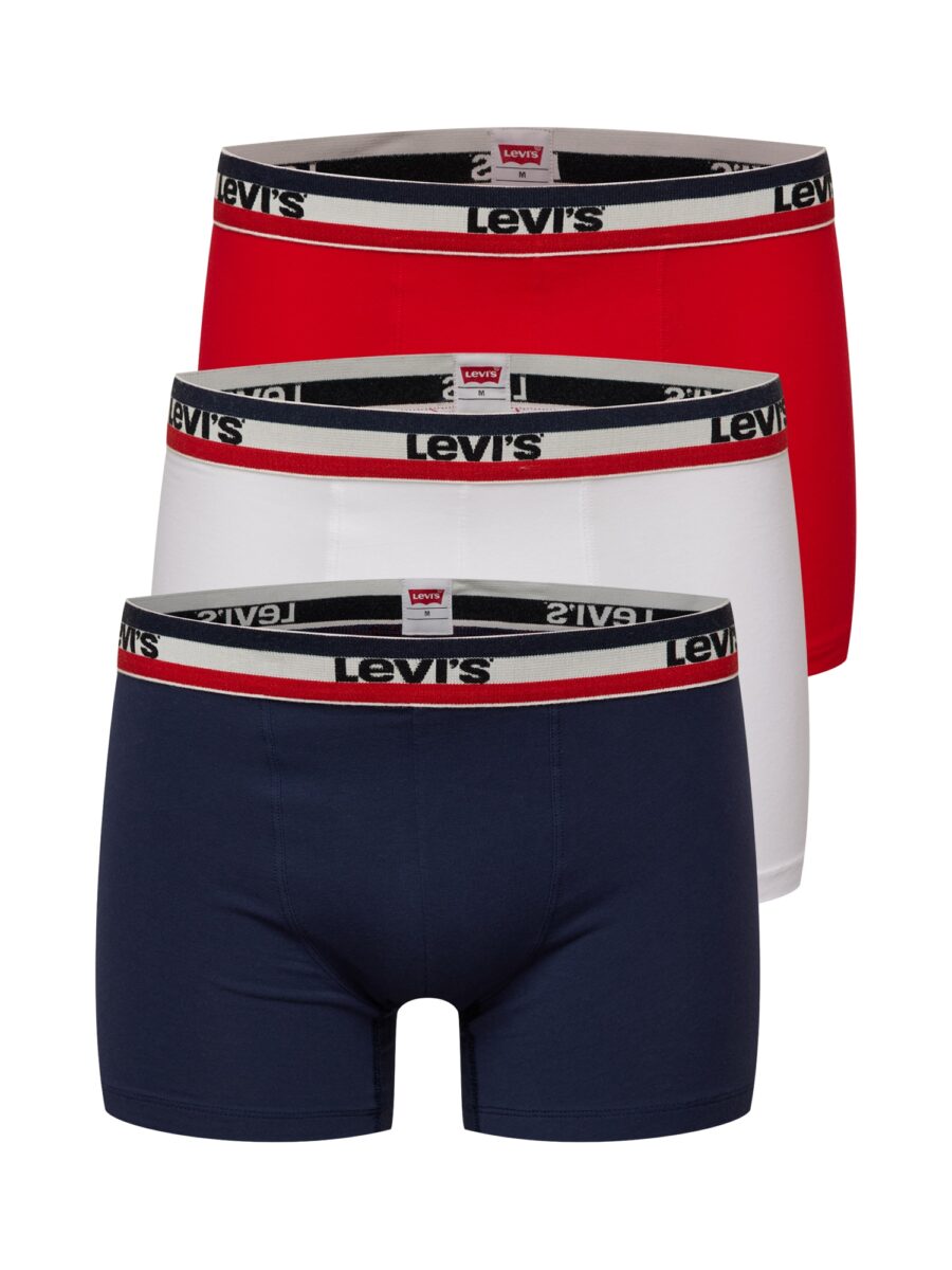 LEVI'S ® Boxeralsók  sötétkék / piros / fehér-hu