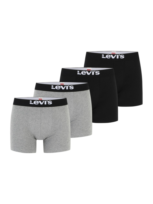 LEVI'S ® Boxeralsók  szürke / fekete / fehér-Hungary