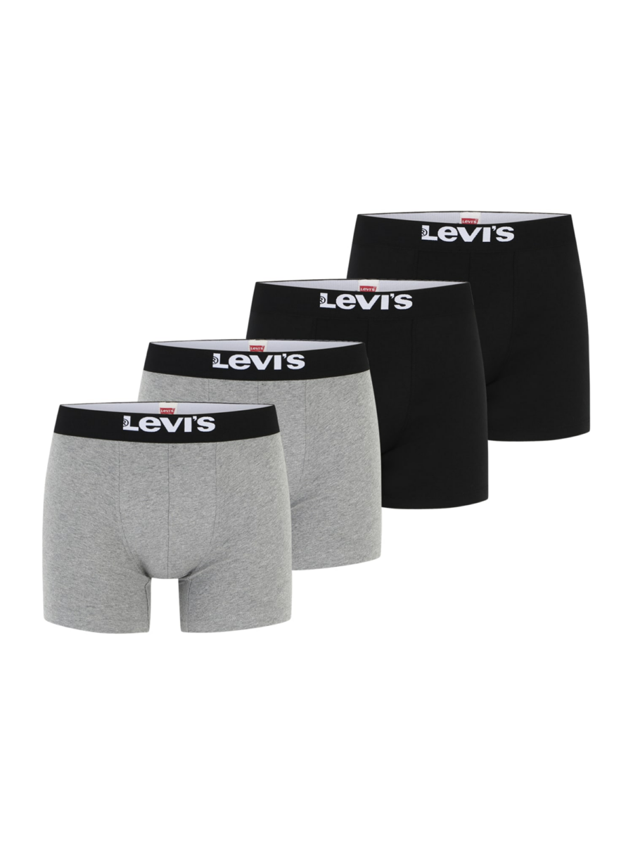 LEVI'S ® Boxeralsók  szürke / fekete / fehér-Hungary