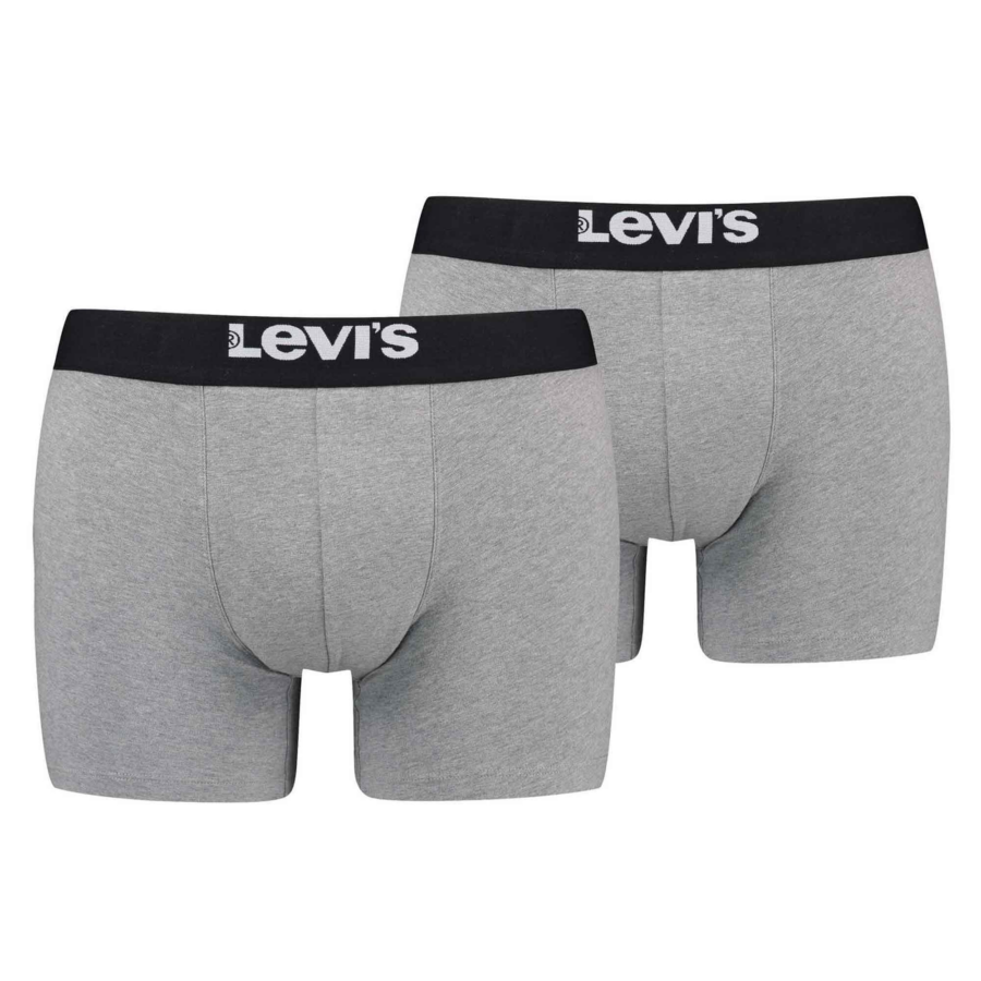 LEVI'S ® Boxeralsók  szürke / fekete / fehér-Hungary