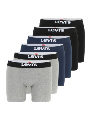 LEVI'S ® Boxeralsók  tengerészkék / szürke melír / fekete / fehér-Ár