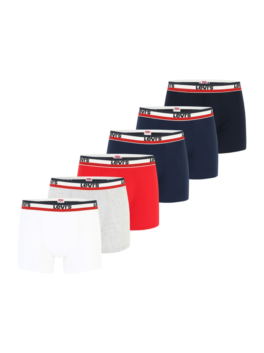 LEVI'S ® Boxeralsók  tengerészkék / szürke / piros / fekete / fehér-Hungary
