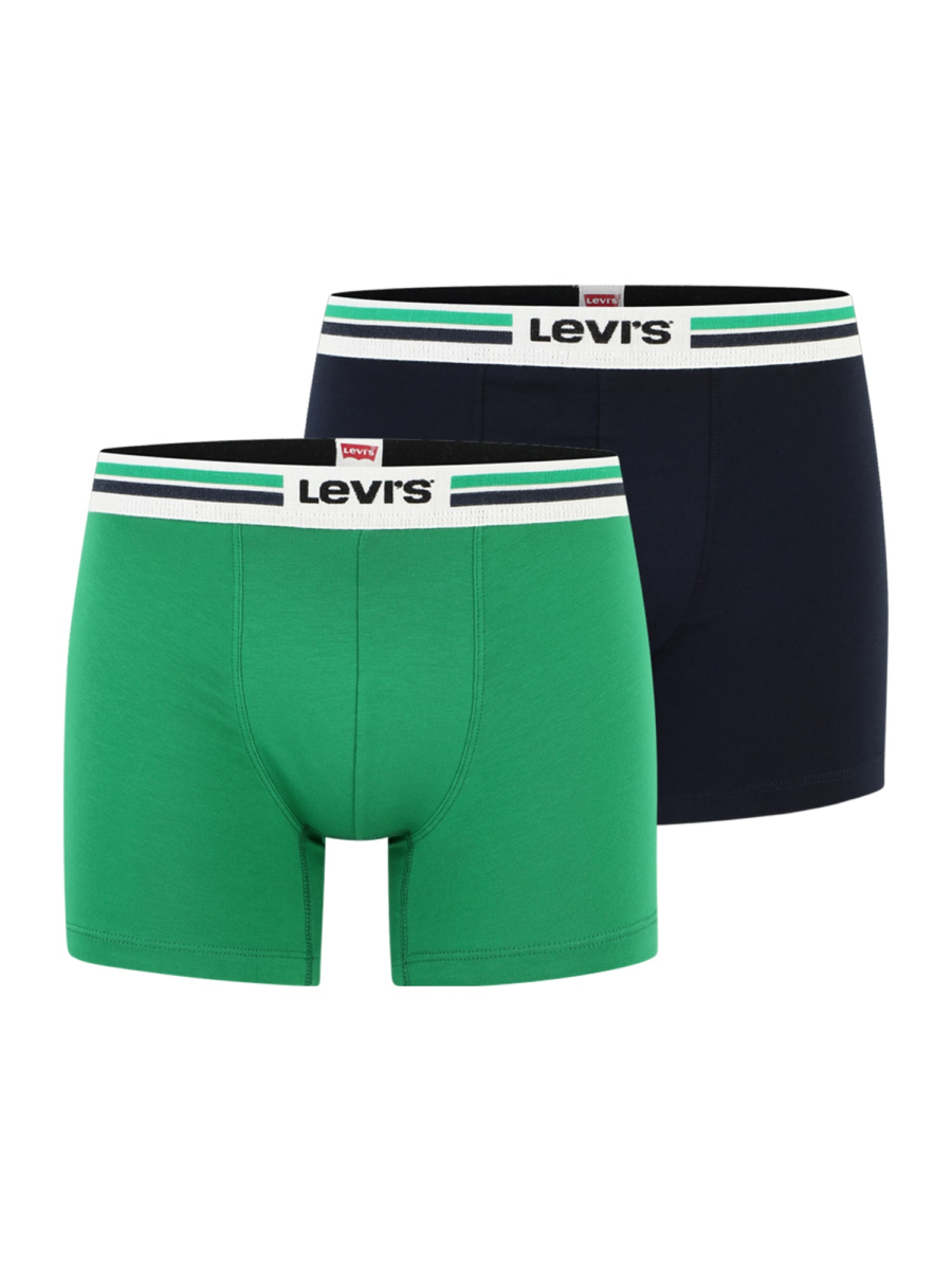 LEVI'S ® Boxeralsók  tengerészkék / zöld / fehér-Ár