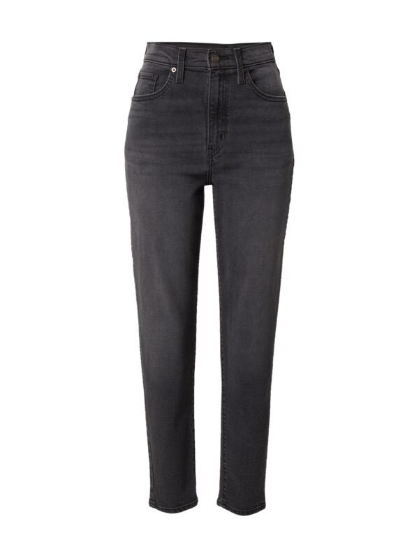LEVI'S ® Farmer 'High-Waisted Mom Jeans'  fekete-hu