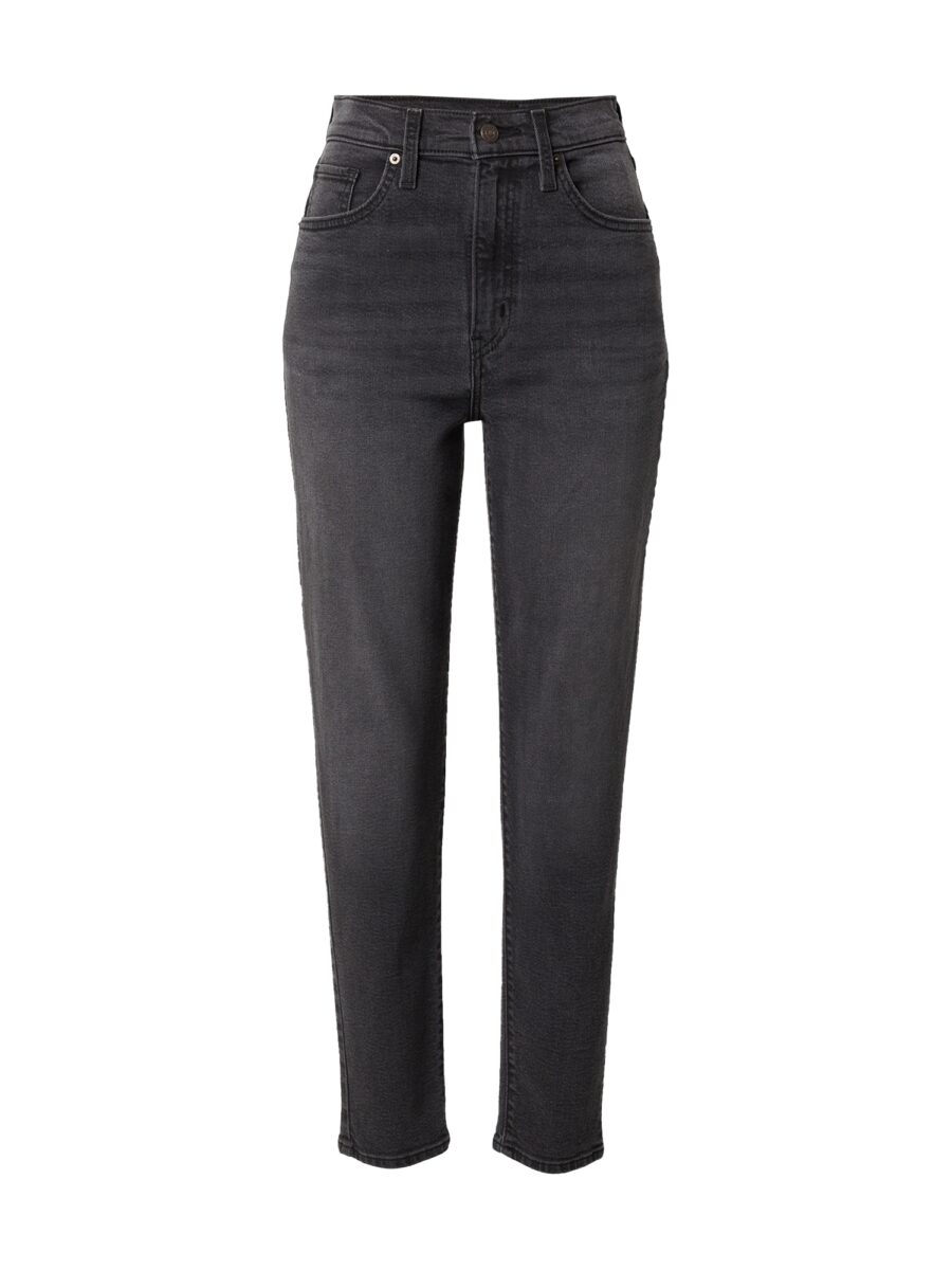 LEVI'S ® Farmer 'High-Waisted Mom Jeans'  fekete-hu