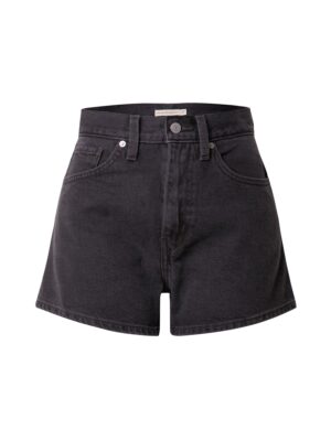 LEVI'S ® Farmer 'High Waisted Mom Short'  fekete farmer-hu