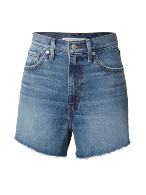 LEVI'S ® Farmer 'High Waisted Mom Short'  kék farmer / barna / tűzpiros / fehér-Ár