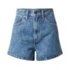 LEVI'S ® Farmer 'High Waisted Mom Short'  kék farmer-hu