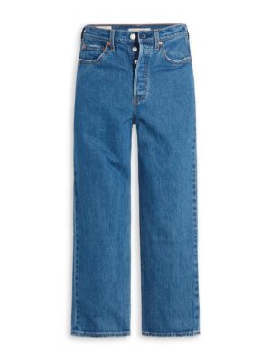 LEVI'S ® Farmer 'Ribcage Straight Ankle Jeans'  kék farmer-hu