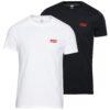 LEVI'S ® Póló '2 Pack Crewneck Graphic'  piros / fekete / fehér-hu