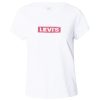 LEVI'S ® Póló 'Graphic Authentic Tshirt'  piros / fehér-Ár