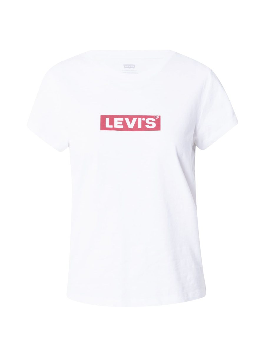 LEVI'S ® Póló 'Graphic Authentic Tshirt'  piros / fehér-Ár