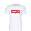 LEVI'S ® Póló 'Graphic Set In Neck'  piros / fehér